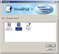 Enhanced File Dialog Box