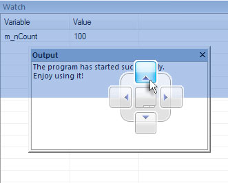 Visual Studio 2008-style smart docking markers: